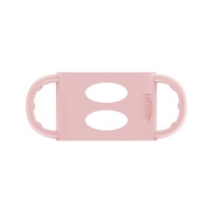 Dr. Brown's Siliconen handles brede halsfles roze