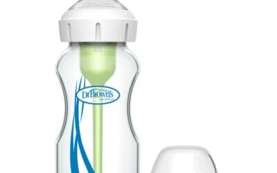 Dr. Brown’s Options+ Anti-colic Bottle | Brede halsfles 270 ml glas