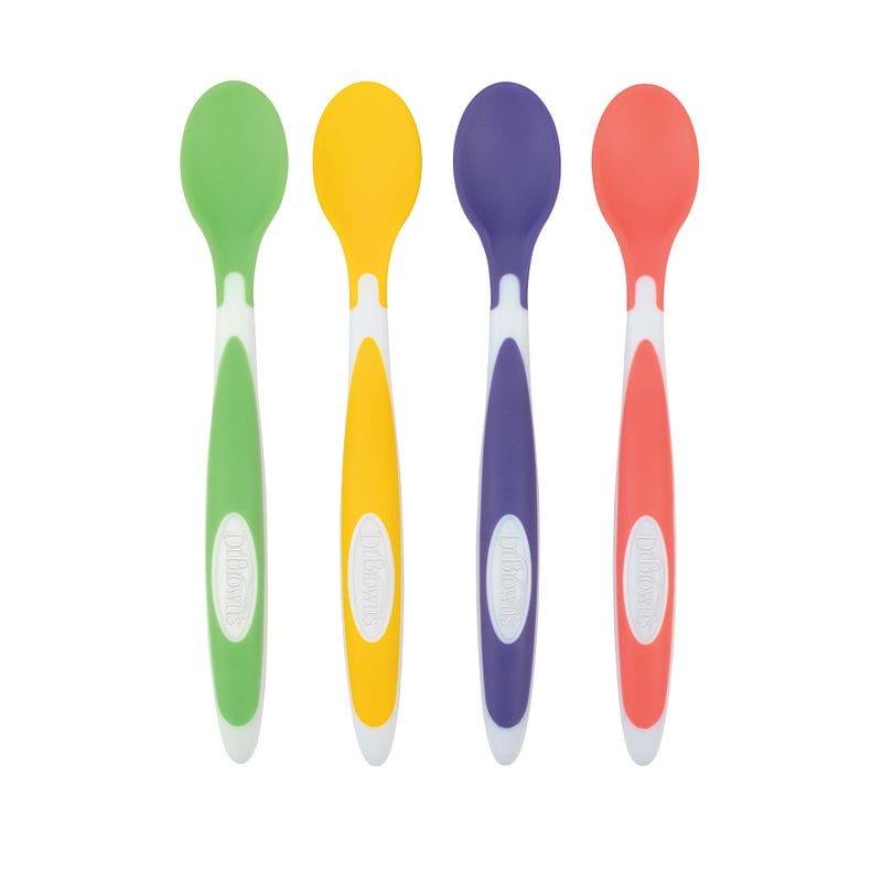 Dr. Brown's soft tip lepeltjes voor vaste voeding