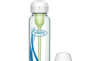 Dr. Brown’s Options+ Anti-colic Bottle | Standaard halsfles 250 ml glas