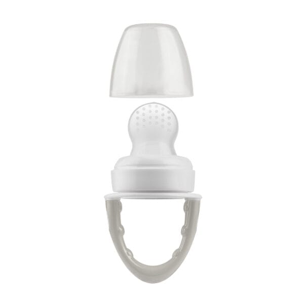 Dr. Brown's Fresh Firsts Silicone Feeder grijs - Afbeelding 2