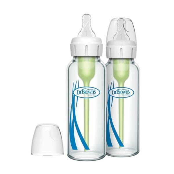 Dr Browns smalle halsfles 250 ml 2-pack
