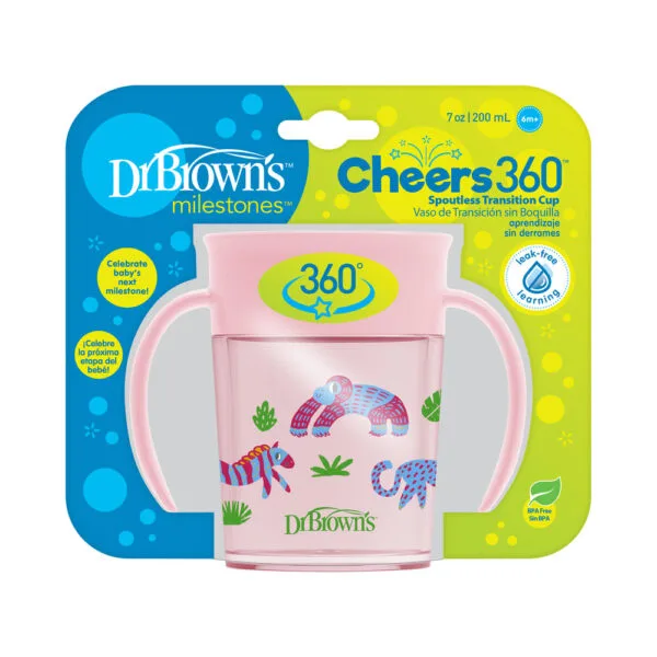 Dr. Brown’s Cheers 360° cup 200 ml - Afbeelding 5