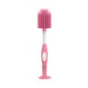 Dr. Brown's Flessenborstel Siliconen roze brede halsfles