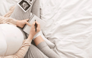 derde trimester van zwangerschap, zwangere vrouw