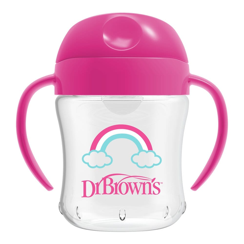 Dr. Brown's drinkbeker roze