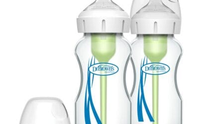 Dr. Brown’s Options+ Anti-colic Bottle 2-pack | Brede halsfles 270 ml glas