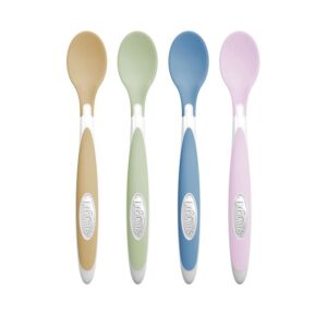 Dr. Brown's soft tip babylepels in pastel kleuren